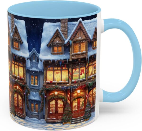 Cozy Snowy Cottage Mug