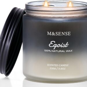 Lavender Sandalwood Scented Candle, specially crafted for men.