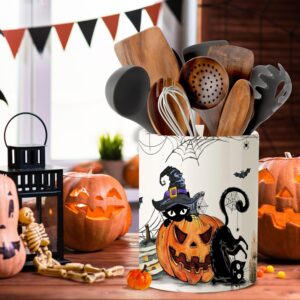 Pinata Halloween Kitchen Decor Ceramic Utensil Holder